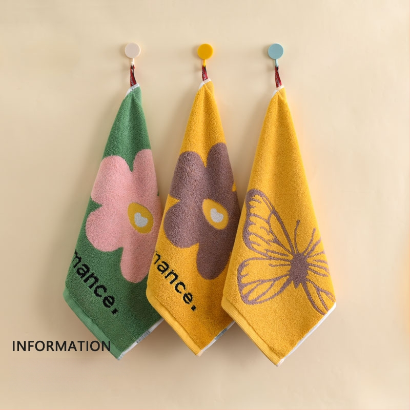 Poliestera kokvilnas sejas un roku dvielis, 100d diegi, vienkāršs audums, novietojams mājas uzsūkjošs dvielis