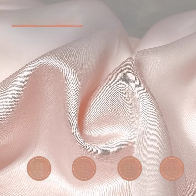 Lyocell satīna spilvendrāna ar ledus zīda sajūtu, 60S audums, reaktīvā krāsošana