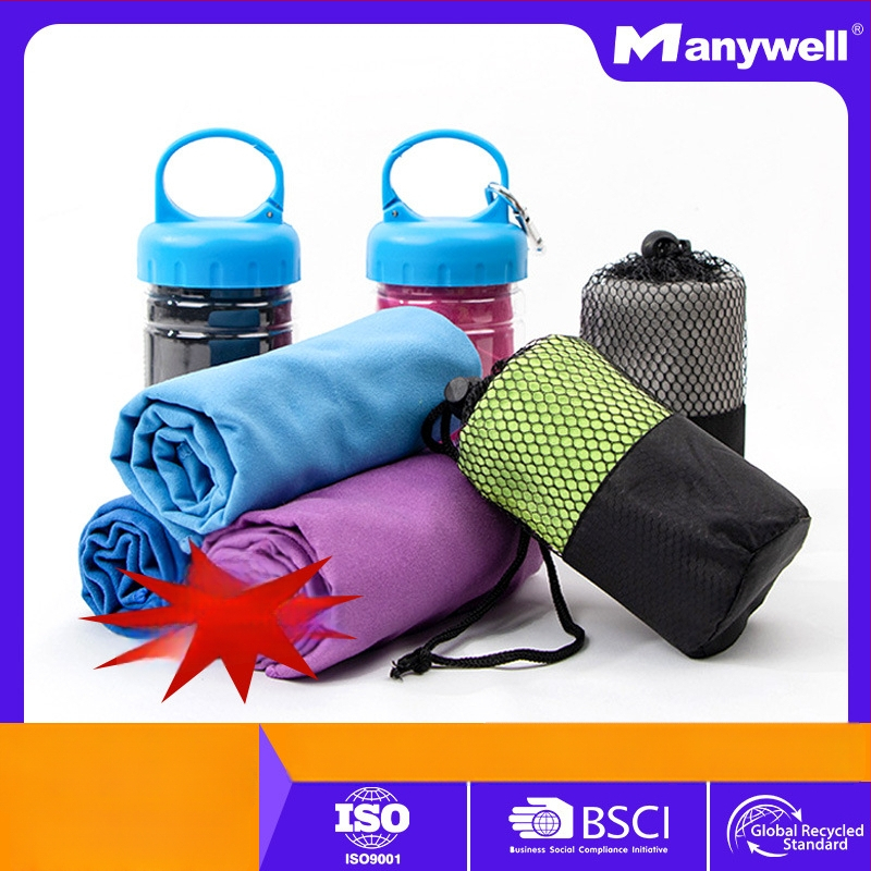 Mikrofiibrite sportlik rätik joogale ja ujumisele – kiiresti kuivab, hingav, niiskuse imendumine, logotüübi trükkimine saadaval