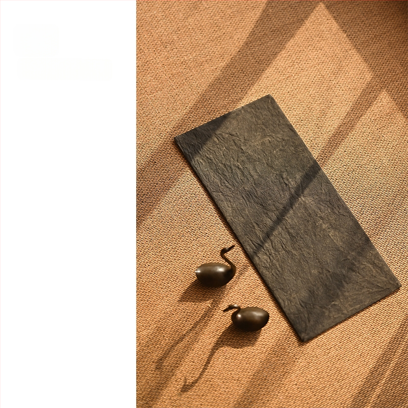 Πατάκι τσαγιού - χειροποίητο ύφασμα, βαμμένο με φυτικά χρώματα, ρετρό κινεζικό στυλ, ποιοτικής ανώτερης ποιότητας