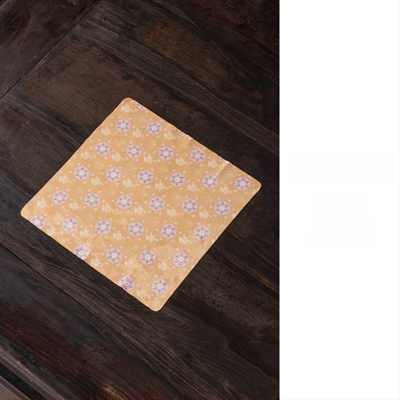 Αξεσουάρ τελετής τσαγιού – Shantang ύφασμα, λογότυπο εκτυπωμένο, νέο κινεζικό στυλ