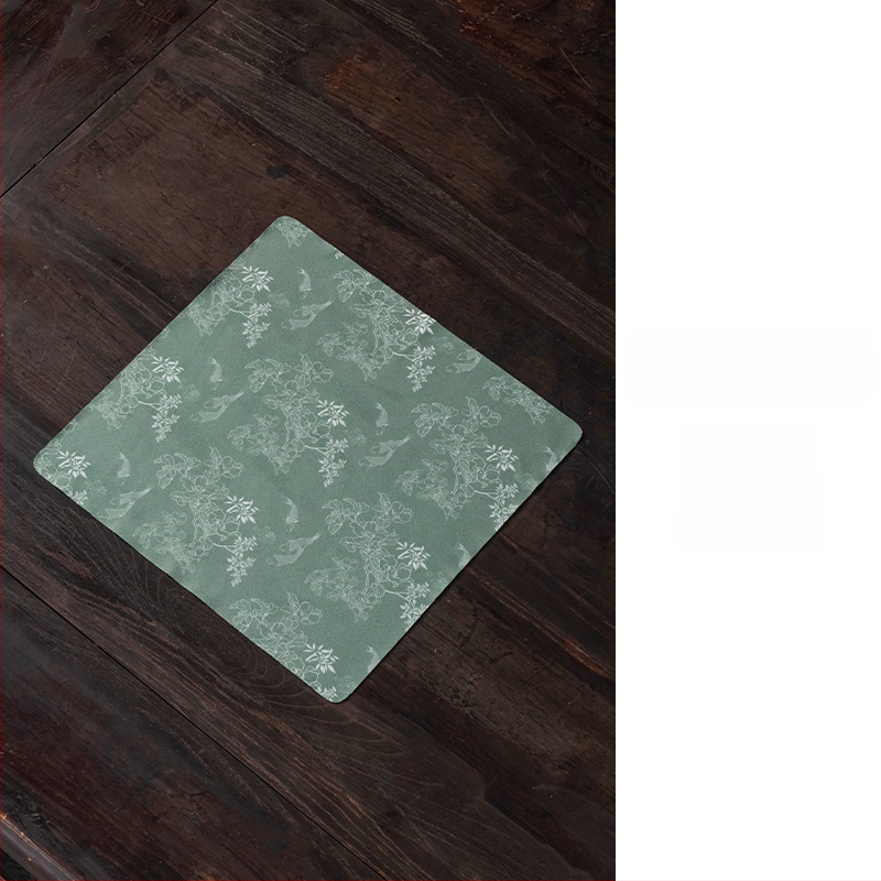 Αξεσουάρ τελετής τσαγιού – Shantang ύφασμα, λογότυπο εκτυπωμένο, νέο κινεζικό στυλ