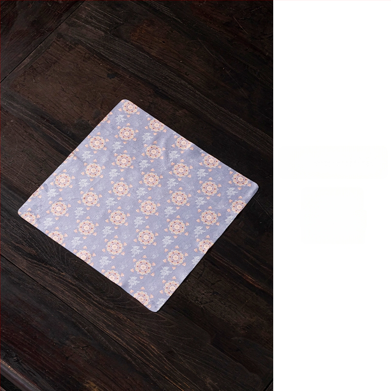 Αξεσουάρ τελετής τσαγιού – Shantang ύφασμα, λογότυπο εκτυπωμένο, νέο κινεζικό στυλ