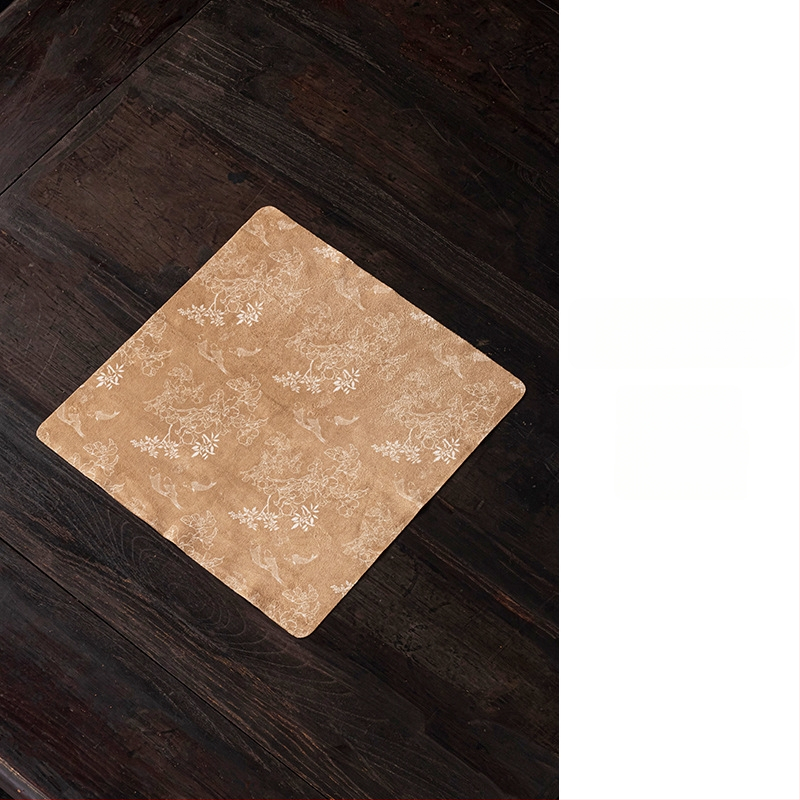 Αξεσουάρ τελετής τσαγιού – Shantang ύφασμα, λογότυπο εκτυπωμένο, νέο κινεζικό στυλ