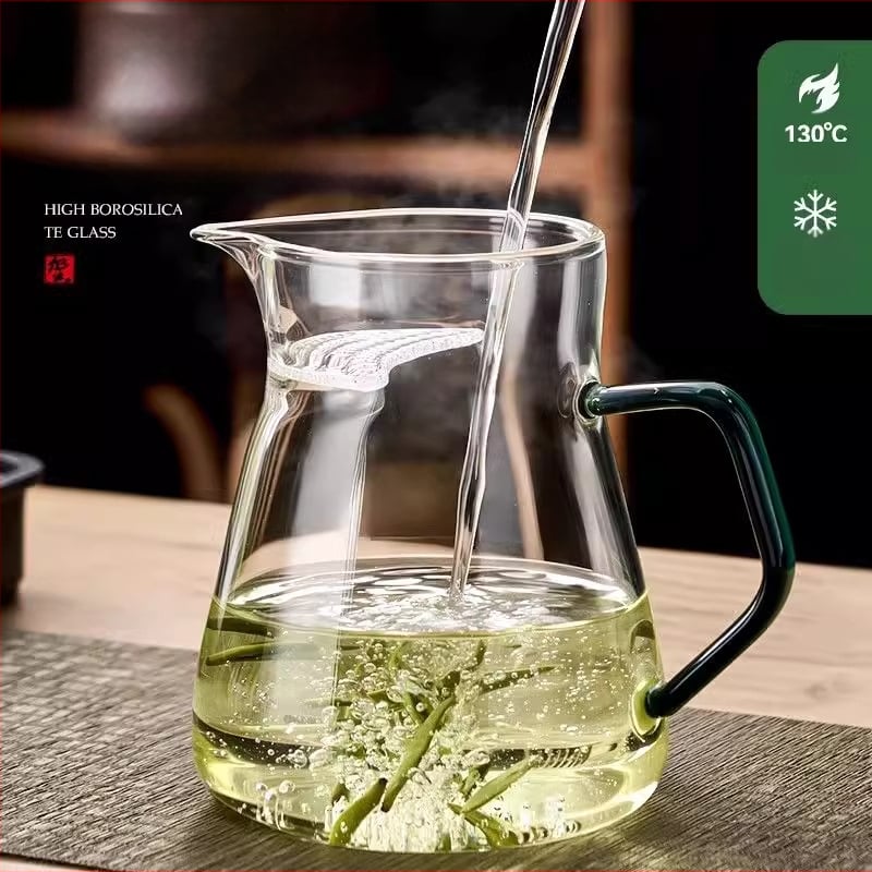 Ar integruotu filtru arbatos puodelis, aukštos borosilikatinio stiklo, prekė Yumo, šiuolaikinis stilius