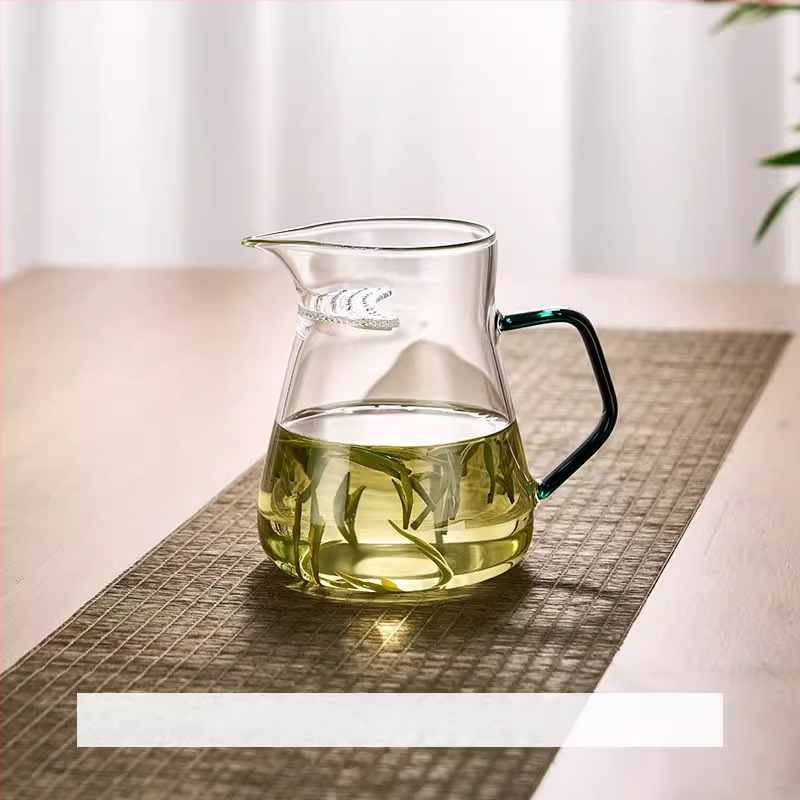 Ar integruotu filtru arbatos puodelis, aukštos borosilikatinio stiklo, prekė Yumo, šiuolaikinis stilius