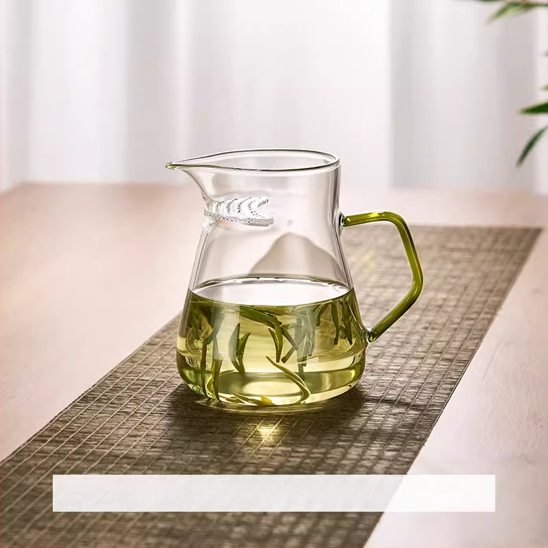 Ar integruotu filtru arbatos puodelis, aukštos borosilikatinio stiklo, prekė Yumo, šiuolaikinis stilius