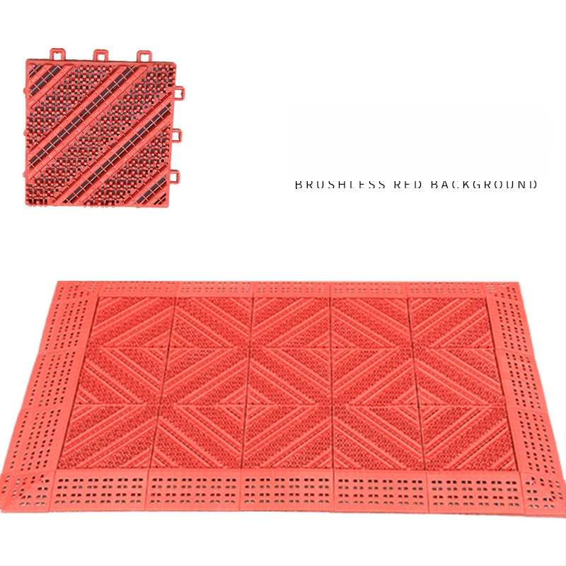 Три в едно прахоустойчива противохлъзгаща куха подложка за вход, пераща се, EVA пяна, квадратна, едноцветен модел, подходяща за входни зони, хол, офис и търговски обекти