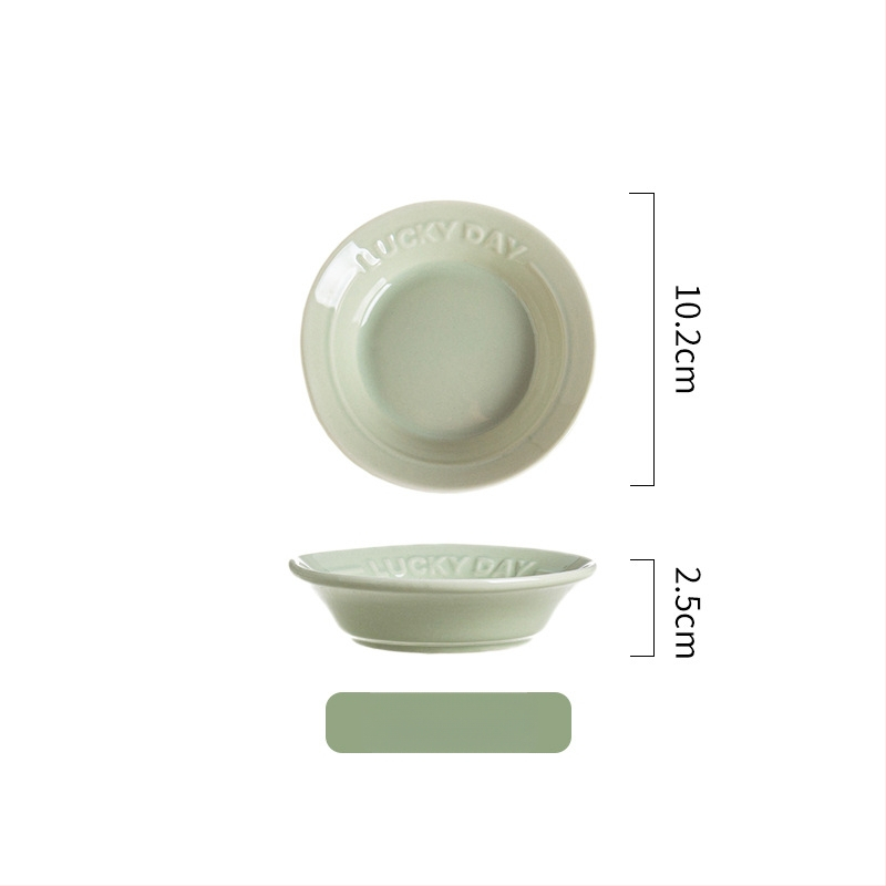 Keraminė apvali dubenėlis, šiuolaikinio minimalistinio dizaino, tinkamas mikrobangoms, glazūruotas paviršius