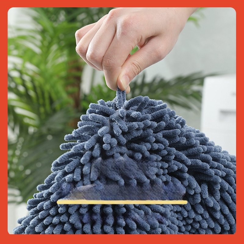 Chenille абсорбираща подложка за под със TPR противохлъзгащо дъно – квадратна, машинно пране, за баня, спалня и антре