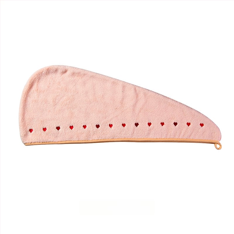 Matu žāvēšanas cepure no korāla pūka, izšūta, 50-79 g, ātra žāvēšana, augsta absorbcija