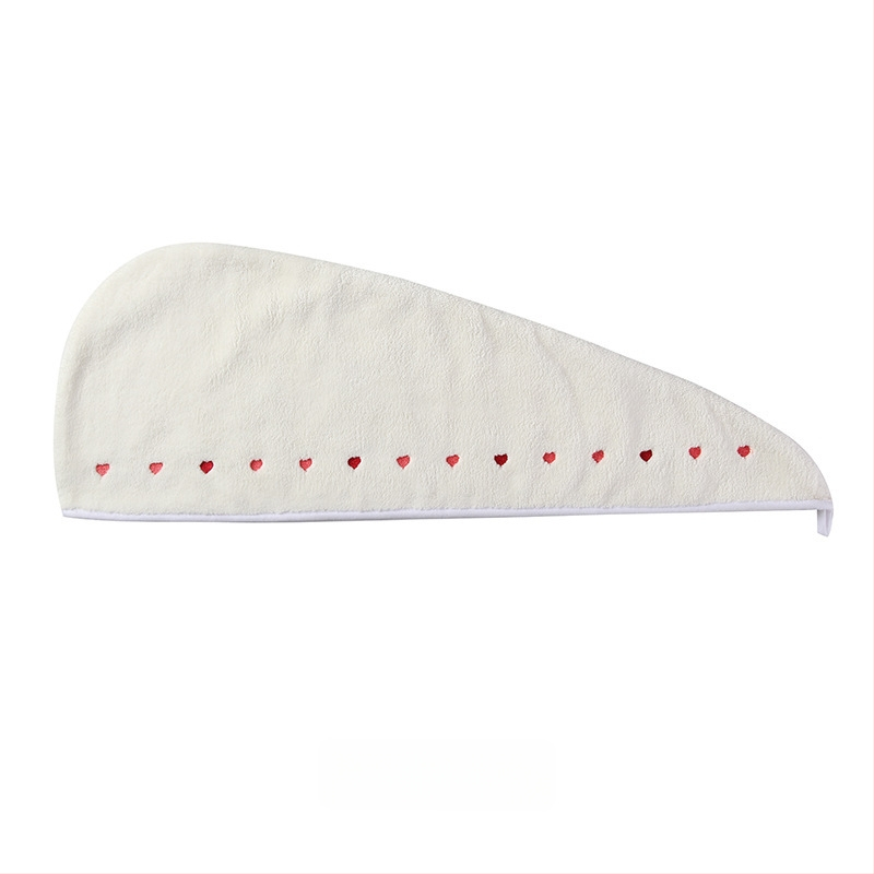 Matu žāvēšanas cepure no korāla pūka, izšūta, 50-79 g, ātra žāvēšana, augsta absorbcija