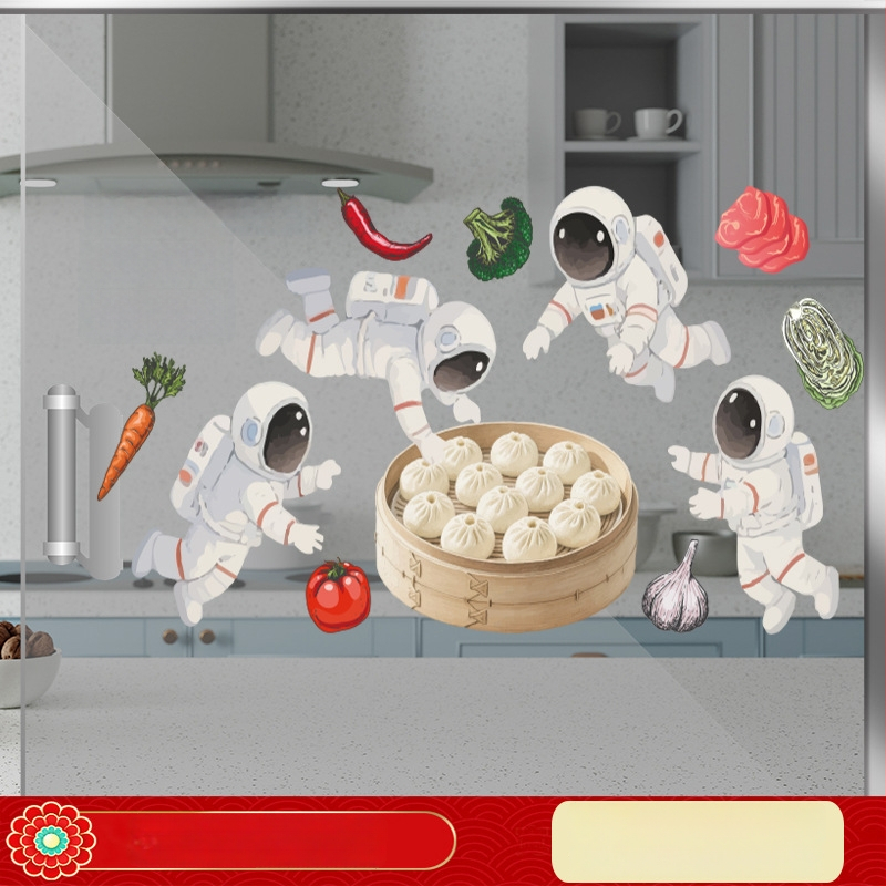 PVC elektrostatiska uzlīme uz stikla durvīm, brīdinājums par triecienu, mūsdienīgs vienkāršs stils, svētku raksts, dzīvojamā istaba, restorāns un komerciālās telpas