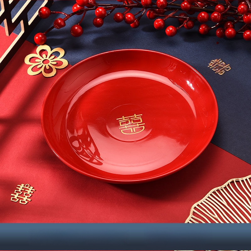 Плодова чиния, пластмасова, марка Group Wood, китайски стил, пусната през есента на 2013 г., първокласно качество