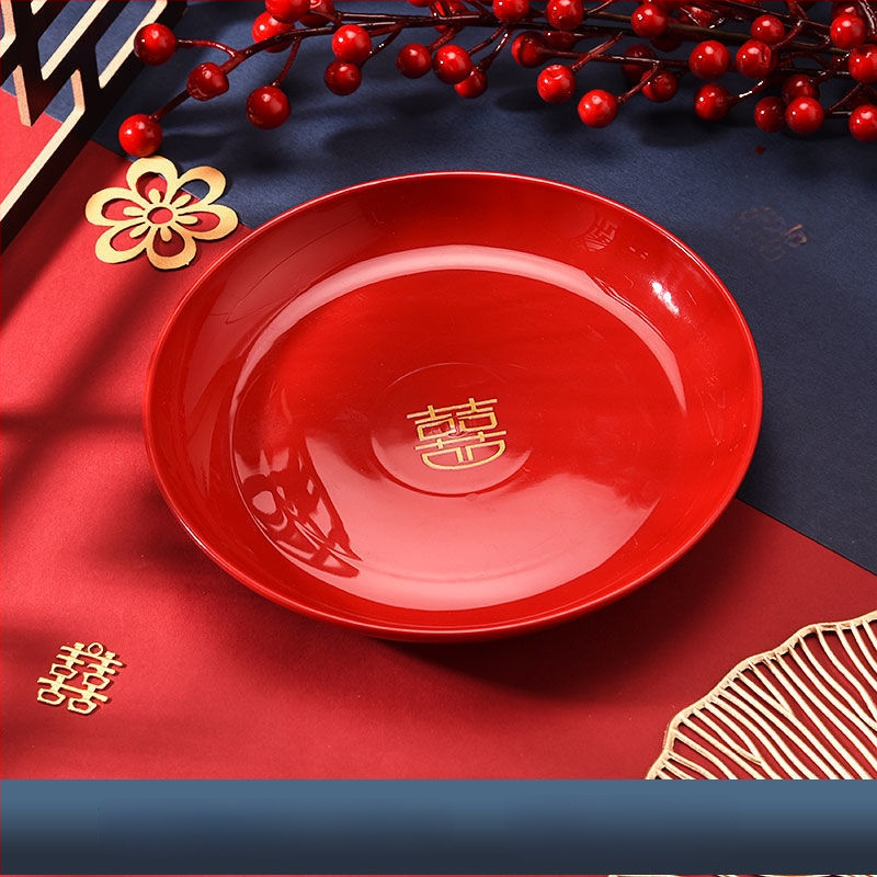 Плодова чиния, пластмасова, марка Group Wood, китайски стил, пусната през есента на 2013 г., първокласно качество