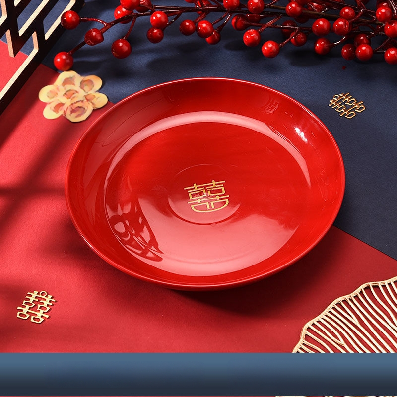 Плодова чиния, пластмасова, марка Group Wood, китайски стил, пусната през есента на 2013 г., първокласно качество