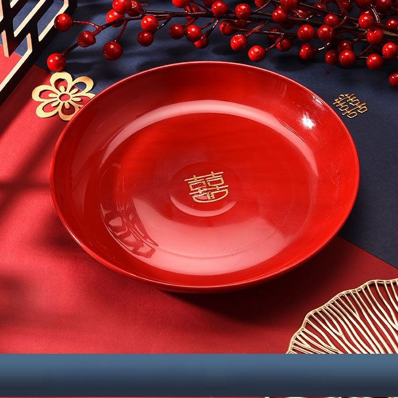 Плодова чиния, пластмасова, марка Group Wood, китайски стил, пусната през есента на 2013 г., първокласно качество