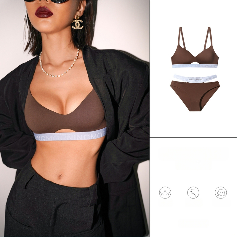 Sieviešu sporta apakšveļas komplekts (galvenā auduma sastāvs: neilons, plānas veidotas krūšu kausi, noņemamas dubultās plecu siksnas, mugurējā četru rindu aizdare, oderes spandeks 70-80%)