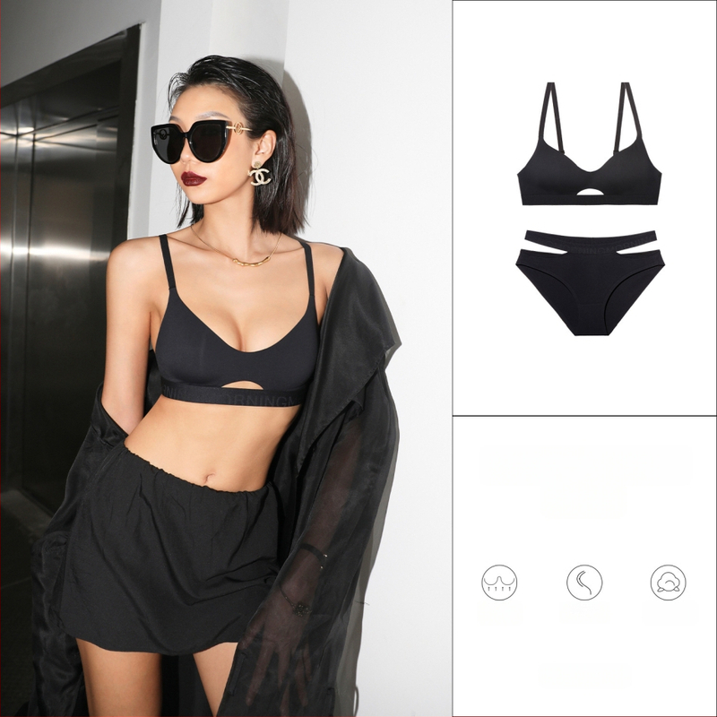 Sieviešu sporta apakšveļas komplekts (galvenā auduma sastāvs: neilons, plānas veidotas krūšu kausi, noņemamas dubultās plecu siksnas, mugurējā četru rindu aizdare, oderes spandeks 70-80%)