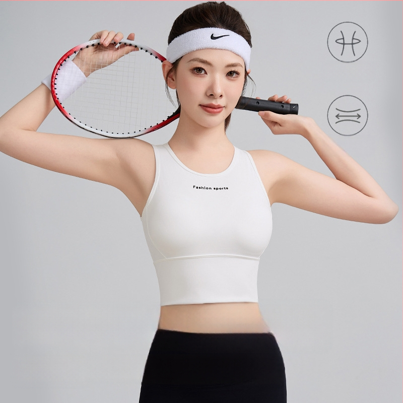 Sieviešu sporta krūšturis, galvenais materiāls: neilons, pildījums: spandex (<30%), pilna krūšu kauss, vidēja veidlapas kauss, fiksēti dubultie plecu siksnas, elpojošs, sviedru uzsūkšana, ērts