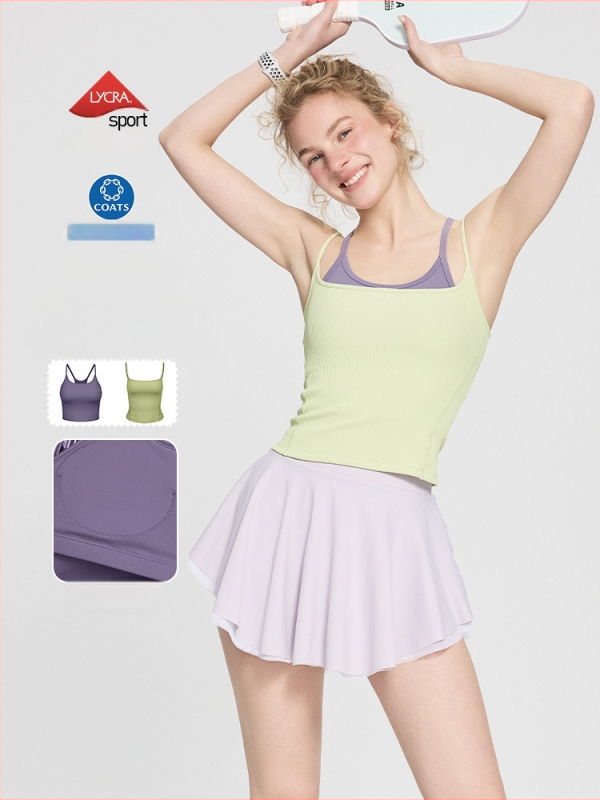 Sieviešu fitnesa sporta krūšturis ar fiksētām kaussēm, elpojošs neilona/spandeksa audums, pilnas kauss, plāns veidots kauss, fiksētas dubultās siksnas