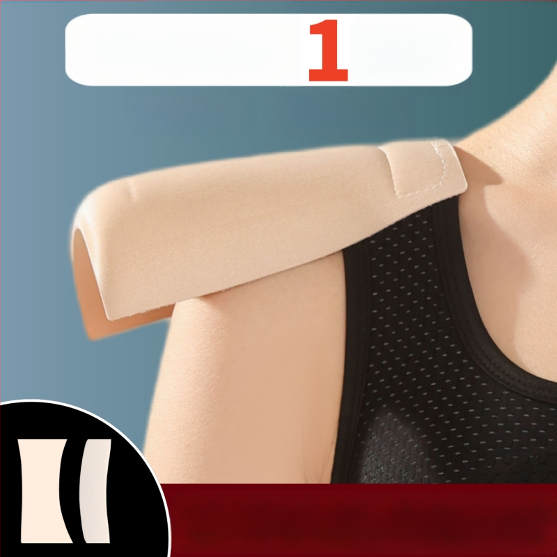 Plecu spilventiņi ar Velcro, nemanāmi un pretdrīzoši, ātri pielāgo plecu līniju; Materiāls: neaudums; Biezums: normāls