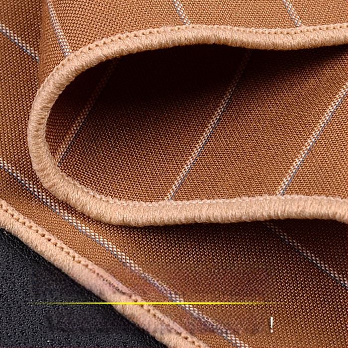 Joslaina kabatas lakatiņa uzvalkam, jacquard audums, poliestera-kokvilnas maisījums, poliestera odere