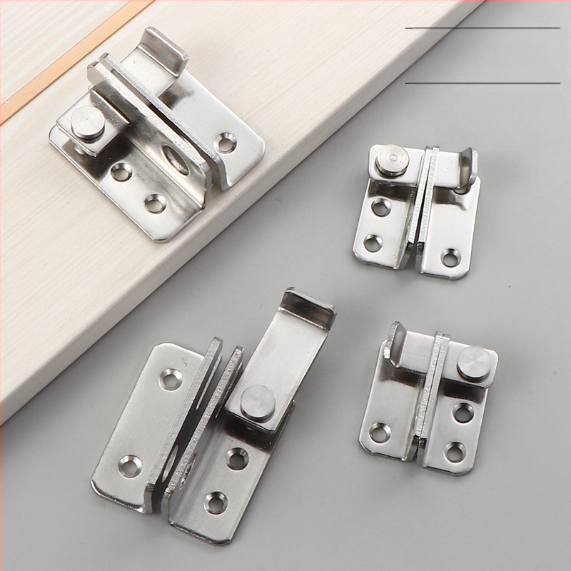 Nerūsējošā tērauda slīdējošu durvju slēdzis – kreisā un labā puse, pulēta virsma, mūsdienīgs minimālisks hardvārs