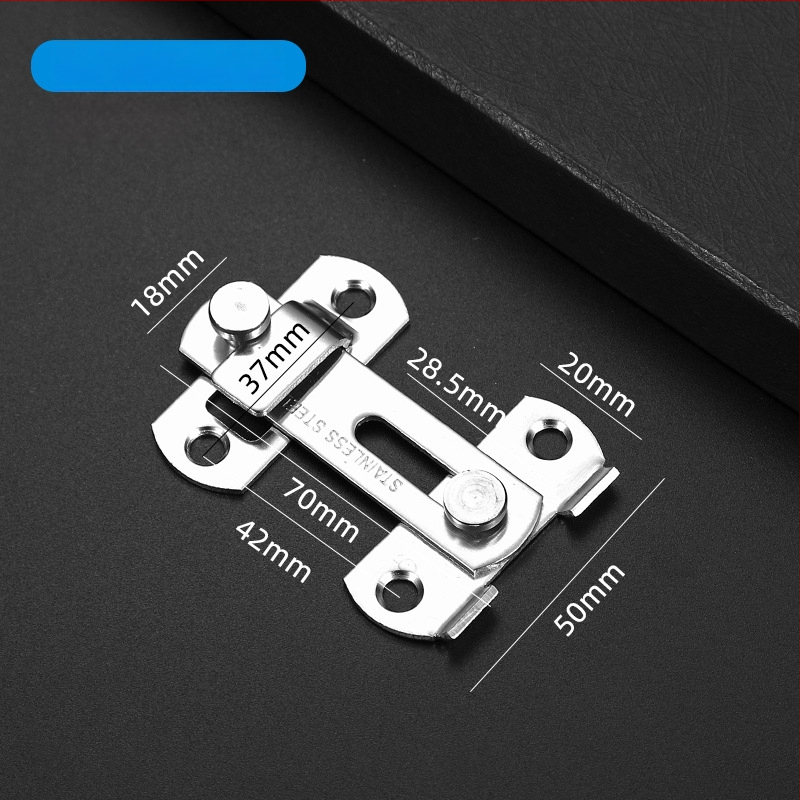 Nerūsējošā tērauda durvju butterfly latch, modelis YJD006, virsmas apdare brušēta/matēta, zīmols Yijinda, moderns minimālisma stils
