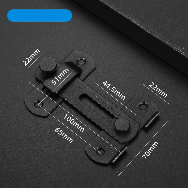 Nerūsējošā tērauda durvju butterfly latch, modelis YJD006, virsmas apdare brušēta/matēta, zīmols Yijinda, moderns minimālisma stils