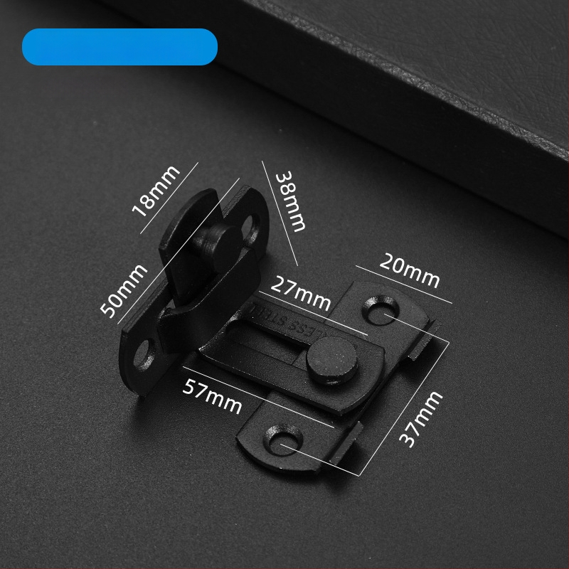 Nerūsējošā tērauda durvju butterfly latch, modelis YJD006, virsmas apdare brušēta/matēta, zīmols Yijinda, moderns minimālisma stils