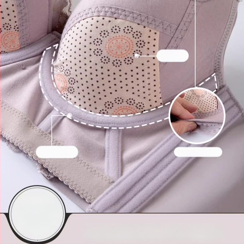 Krūšturis komplekts ar 3/4 kausiem, plāns veidots kauss, fiksētas plecu lencītes, mugurē sešas sprādzes, savilkšana un augšējā atbalsts