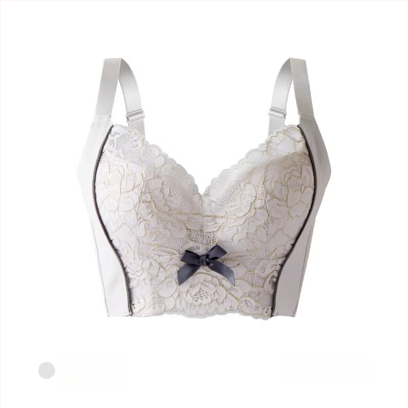 Krūšturis komplekts ar 3/4 kausiem, plāns veidots kauss, fiksētas plecu lencītes, mugurē sešas sprādzes, savilkšana un augšējā atbalsts