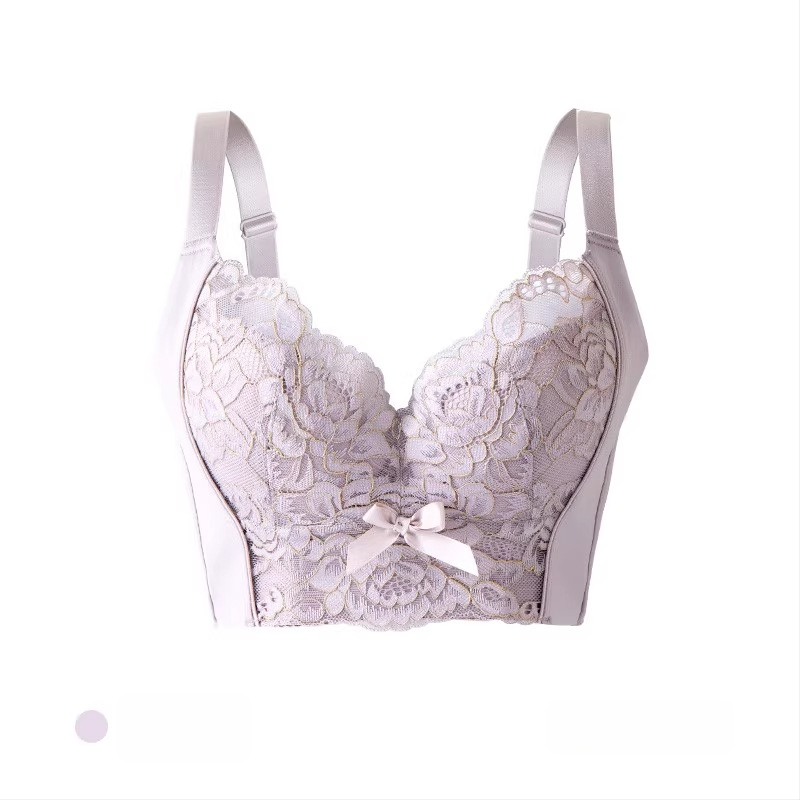 Krūšturis komplekts ar 3/4 kausiem, plāns veidots kauss, fiksētas plecu lencītes, mugurē sešas sprādzes, savilkšana un augšējā atbalsts