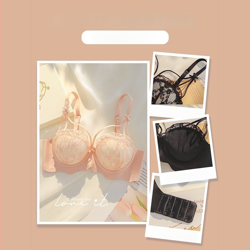 Nailona krūšturis ar 3/4 kausu, augšējā plānā un apakšējā biezā forma, fiksētas dubultās siksnas, bez tērauda gredzeniem