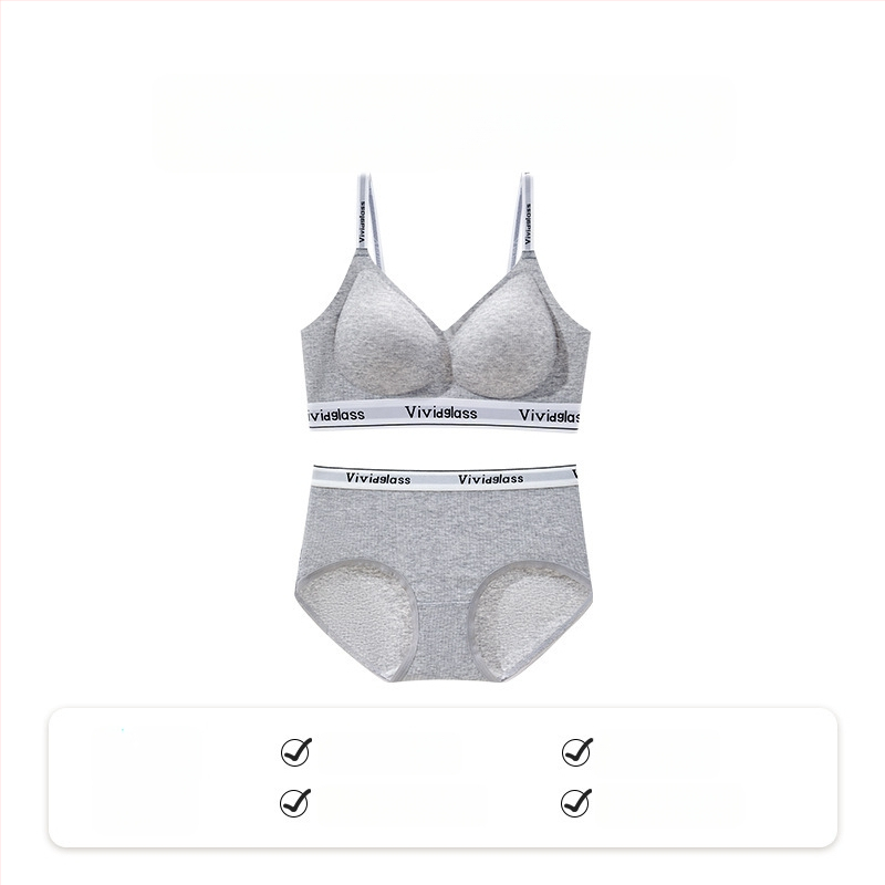 Modal krūštura komplekts, sporta stils, 3/4 kauss, veidota putas kauss, fiksētas dubultās siksnas, aizmugurē trīs rindu āķu aizdare, elpojošs, bez šuvēm