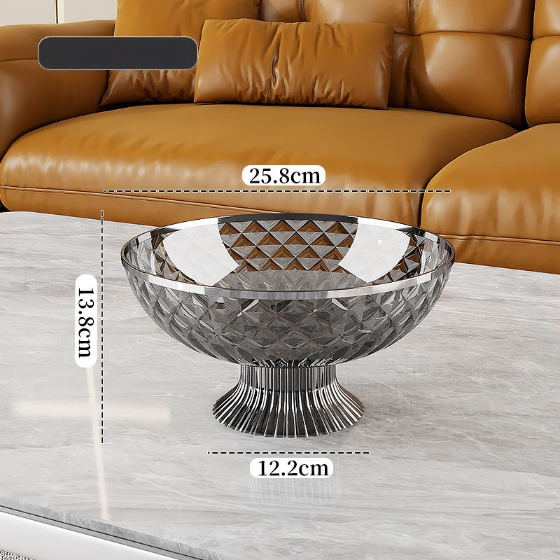 Плодова чиния с капак, запечатана и защита от прах, пластмасова; марка Other Homes; стил лайт лукс и ретро