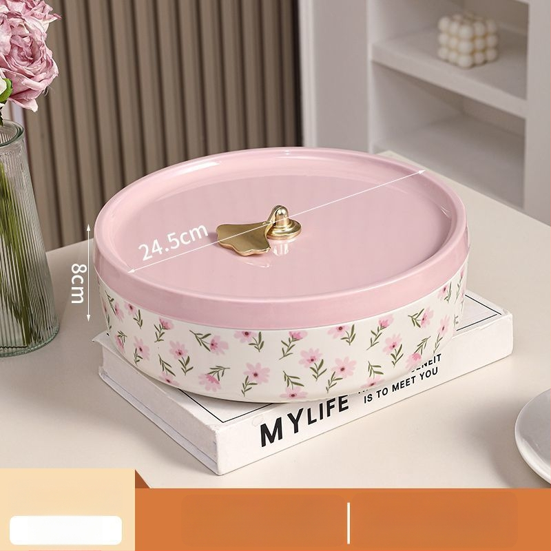 Чиния за плодове с капак — опростен стил за съхранение на сушени плодове и ядки