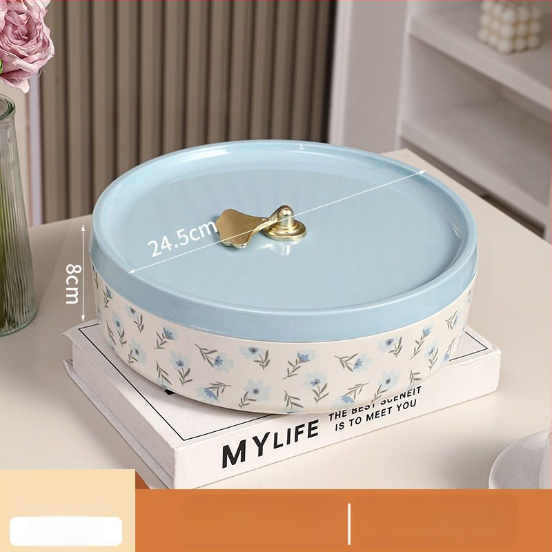 Чиния за плодове с капак — опростен стил за съхранение на сушени плодове и ядки