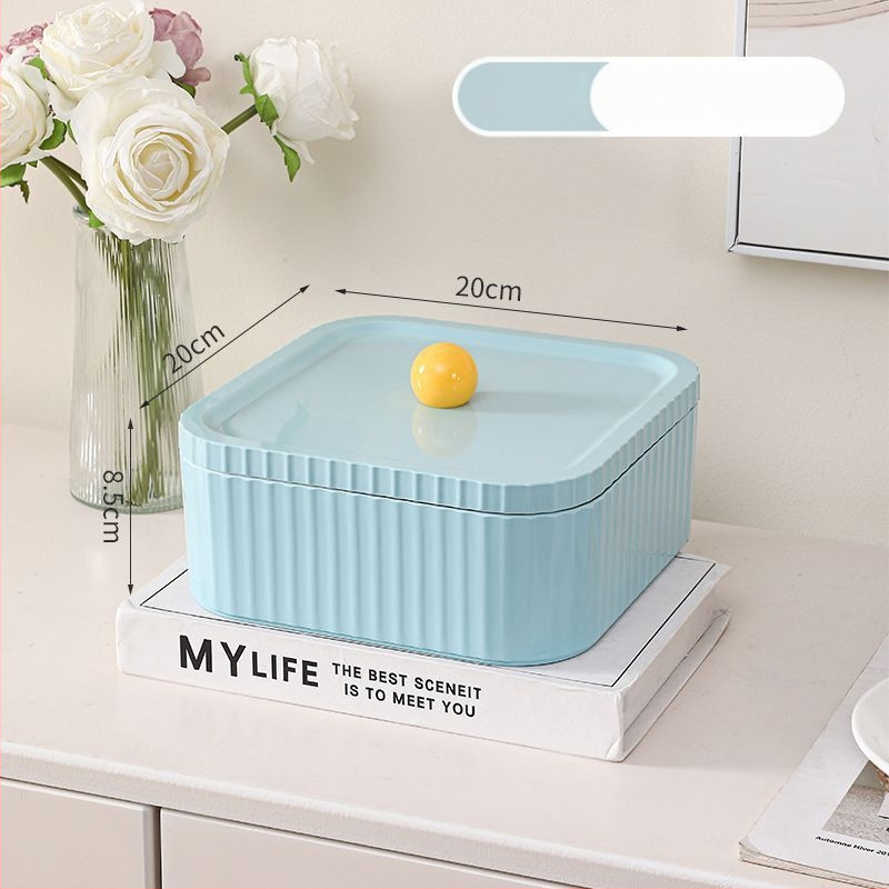 Чиния за плодове с капак — опростен стил за съхранение на сушени плодове и ядки