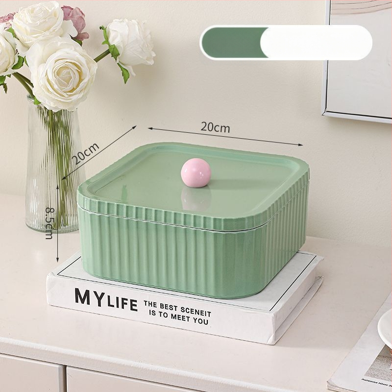 Чиния за плодове с капак — опростен стил за съхранение на сушени плодове и ядки