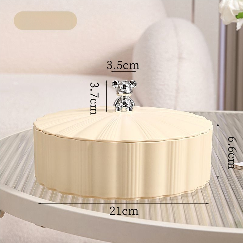 Чиния за плодове с капак — опростен стил за съхранение на сушени плодове и ядки