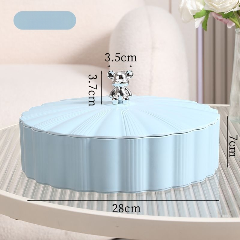 Чиния за плодове с капак — опростен стил за съхранение на сушени плодове и ядки