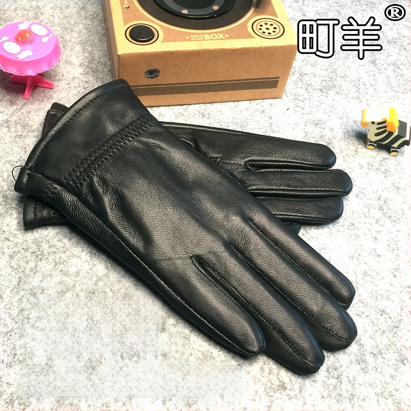 Īstas ādas bērnu cimdi ar ādas kažokādas iekšpildi, silti ziemas, pavasara un rudens sezonai, bērniem vecumā 10–13 gadi