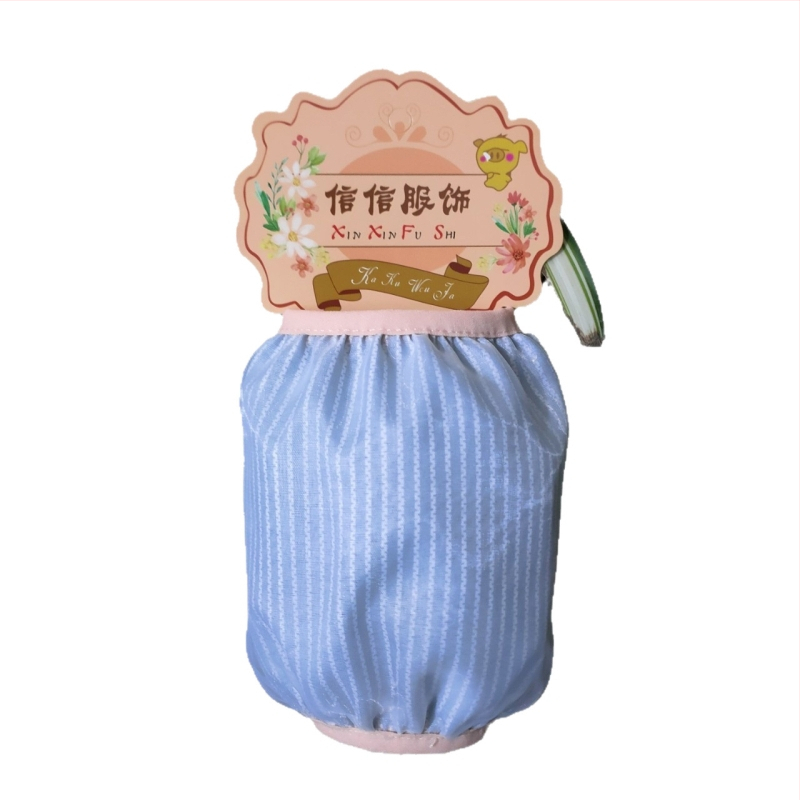 Bērnu divpusējās piedurknes ar animācijas printu, silti ziemai, krāsu režģa raksts, pielāgojamas