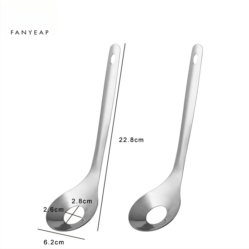 Κουτάλι για κεφτέδες, ανοξείδωτο ατσάλι, μοντέλο A1J30, για τηγανητούς κεφτέδες