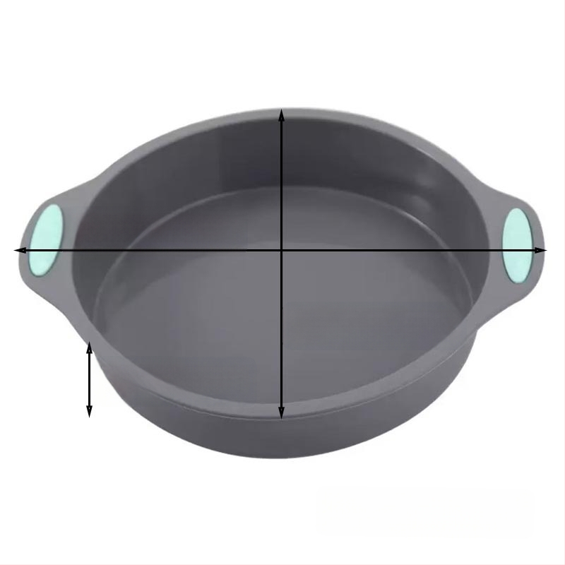 Kepimo forma - silikoninė, netaisyklingos formos, atspari aukštoms temperatūroms, lengvas išėmimas iš formos, kepimui