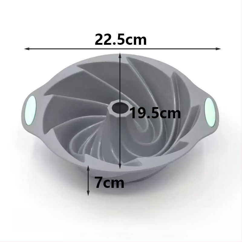 Kepimo forma - silikoninė, netaisyklingos formos, atspari aukštoms temperatūroms, lengvas išėmimas iš formos, kepimui
