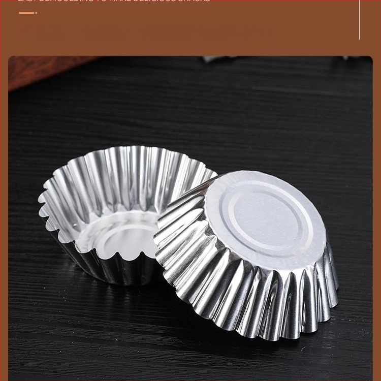 Kiaušinių tartų forma chrysantemų puodeliams vienkartiniams aliuminio folijos puodeliams | Prekės ženklas: Other; Kilmė: Other; Stilius: Universal