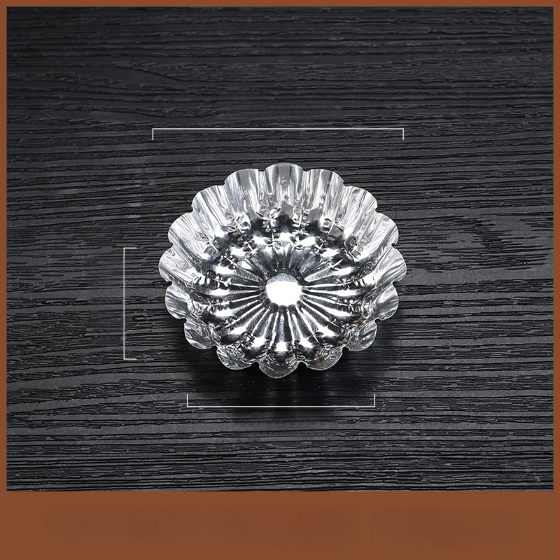 Kiaušinių tartų forma chrysantemų puodeliams vienkartiniams aliuminio folijos puodeliams | Prekės ženklas: Other; Kilmė: Other; Stilius: Universal